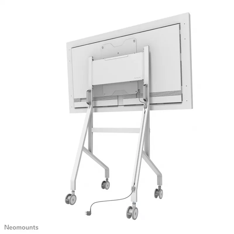 Neomounts FL50-515WH1 vežimėlis Samsung Flip 55–65 colių ekranams, sukamas, reguliuojamo aukščio, baltas