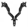 Dvigubas monitoriaus laikiklis ICY BOX IB-MS204-T 81,3 cm (32 coliai) Pilka, Sidabrinė