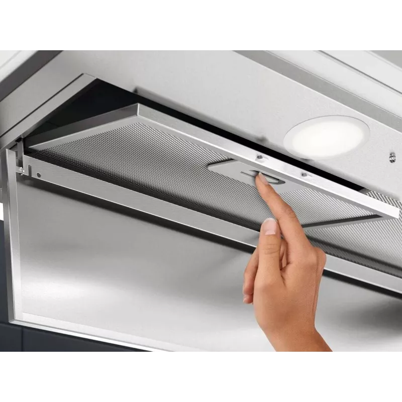 Electrolux LFG719X įmontuojamas gaubtas, nerūdijantis plienas, 580 m³/h