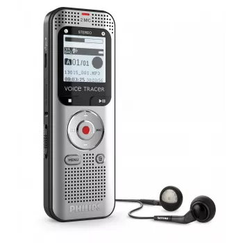 Diktofonas Philips Voice Tracer DVT2015 sidabrinis