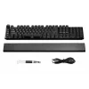 be quiet! Light Mount Silent Linear US ANSI klaviatūra žaidimams USB QWERTY JAV anglų juoda