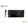 be quiet! Light Mount Silent Linear US ANSI klaviatūra žaidimams USB QWERTY JAV anglų juoda
