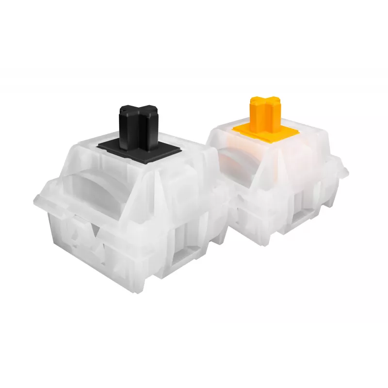 Mechaninė žaidimų klaviatūra be quiet! Light Mount Silent Tactile USB QWERTY JAV anglų, RGB, pilno dydžio, USB Type-A į Type-C laidas