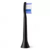 Philips Sonicare Sensitive HX6052/88 2 vnt. šepetėlių antgaliai, juodi, itin minkšti