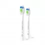 Philips Sonicare HX6062/87 šepetėlio galvutės 2 vnt., vidutinio kietumo šereliai, balta