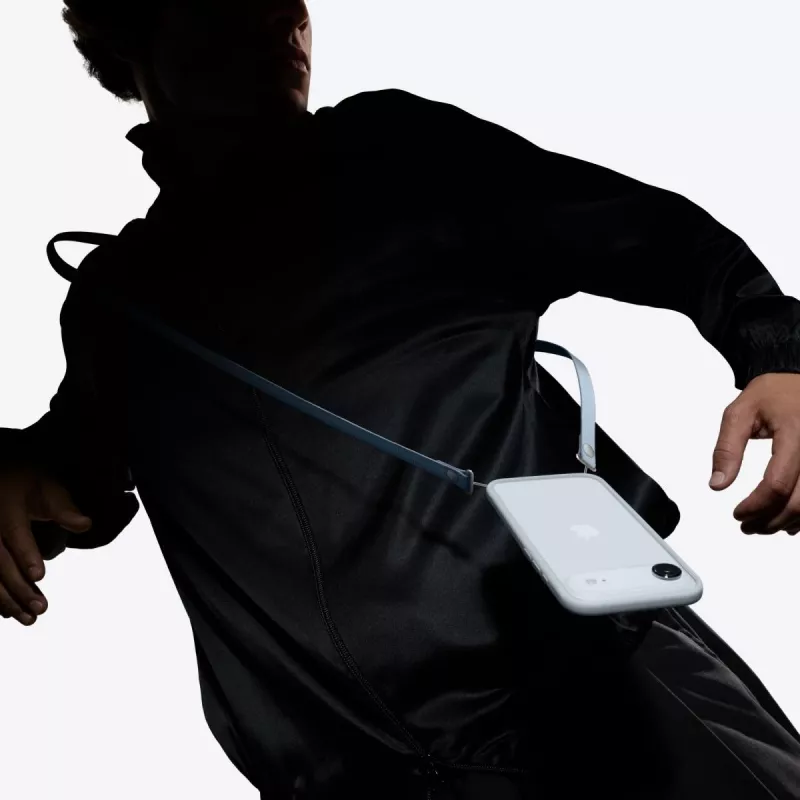 Apple Crossbody Strap neon geltona 2,08 m iš rPET ir nerūdijančio plieno
