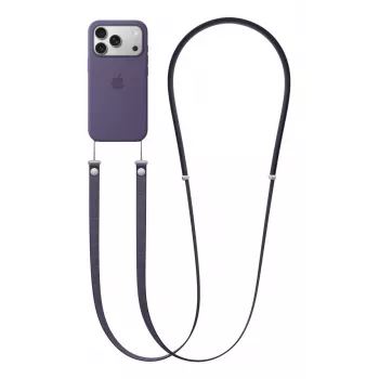 Apple Crossbody Strap MGGJ4ZM/A — Violetinė, perdirbtas rPET ir nerūdijantis plienas, ilgis 2,08 m
