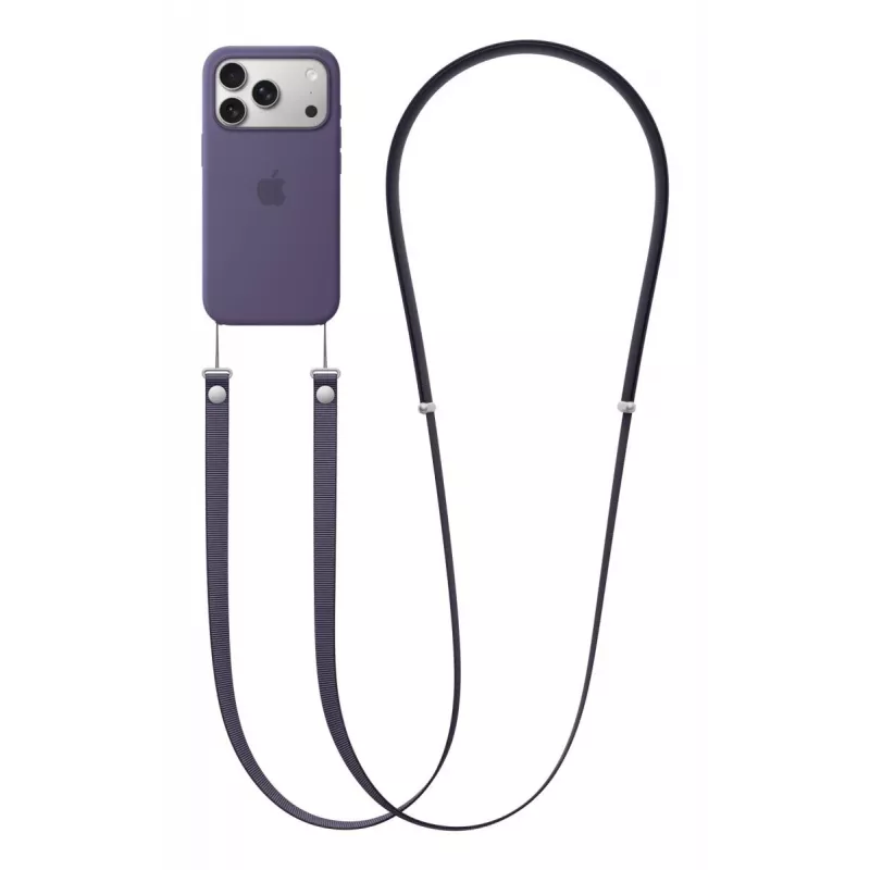 Apple Crossbody Strap MGGJ4ZM/A — Violetinė, perdirbtas rPET ir nerūdijantis plienas, ilgis 2,08 m