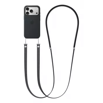 APPLE Crossbody Strap – juoda