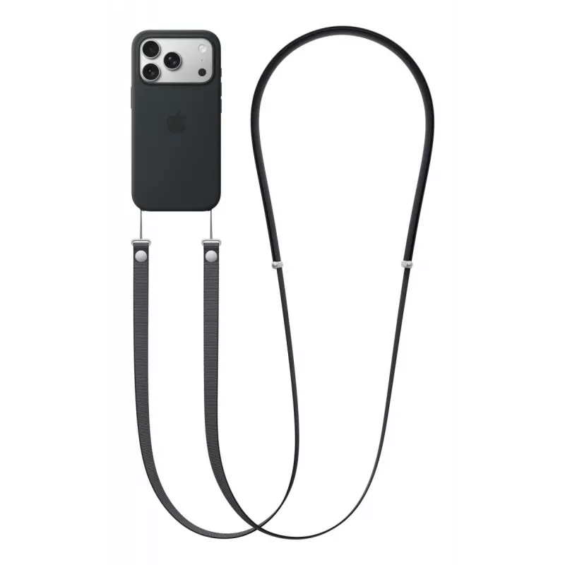 APPLE Crossbody Strap – juoda