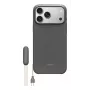 APPLE Beats iPhone 17 Pro Max dėklas su atramėle, MagSafe ir fotoaparato valdymu – Granito pilka