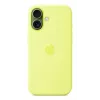 Apple iPhone 17 Silikoninis Dėklas Su MagSafe Neon Geltonas