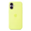 Apple iPhone 17 Silikoninis Dėklas Su MagSafe Neon Geltonas