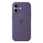 Silicone dėklas Apple iPhone 17 Purple Fog – vienspalvis