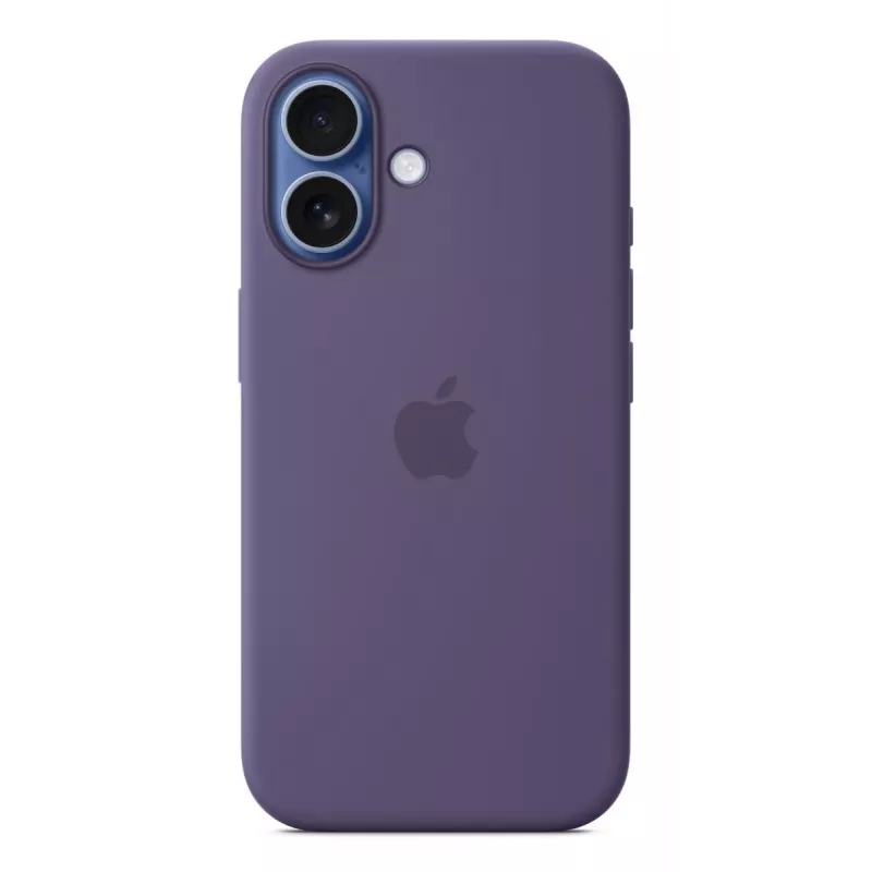 Silicone dėklas Apple iPhone 17 Purple Fog – vienspalvis