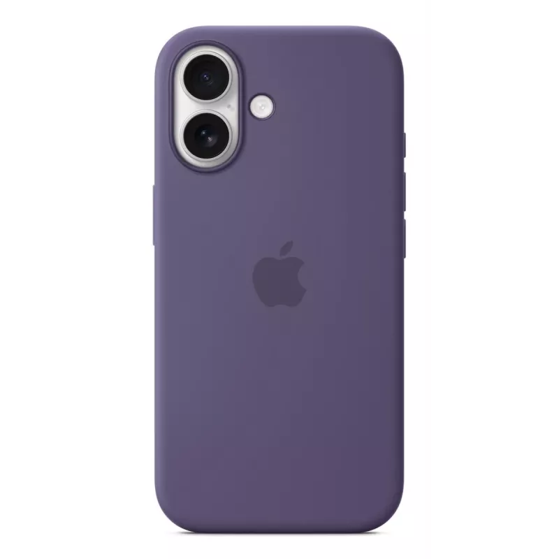 Silicone dėklas Apple iPhone 17 Purple Fog – vienspalvis