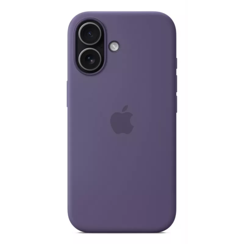 Silicone dėklas Apple iPhone 17 Purple Fog – vienspalvis