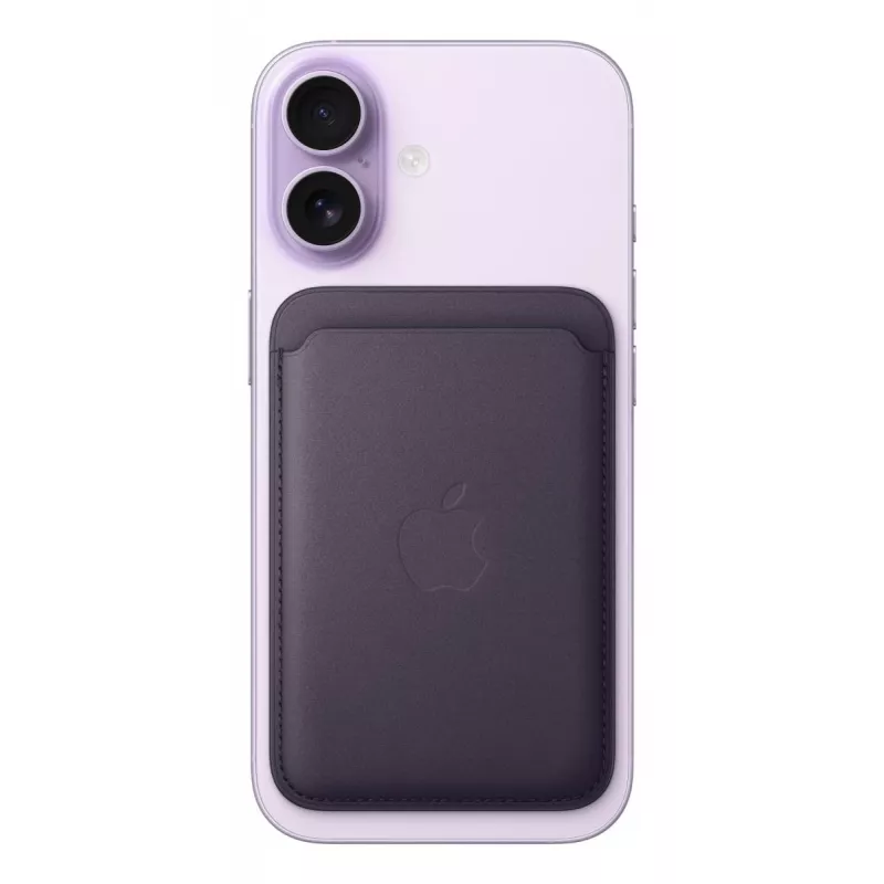 Apple iPhone FineWoven Piniginė su MagSafe Vidurnakčio violetinė