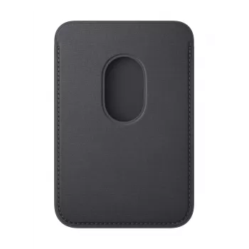 Apple iPhone FineWoven piniginė su MagSafe juoda Microtwill