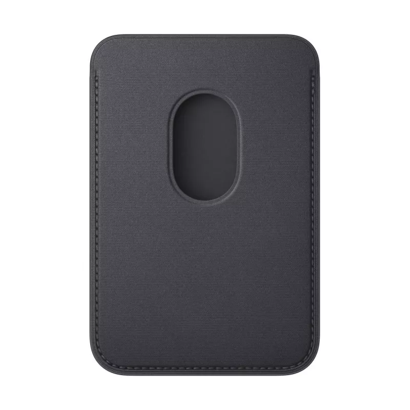 Apple iPhone FineWoven piniginė su MagSafe juoda Microtwill
