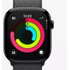 Apple Watch Series 11 GPS + Cellular 46mm sidabrinis aliuminio korpusas su Purple Fog sportine juostele (M/L)