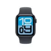 Apple Watch SE 3 GPS + Cellular 40 mm vidurnakčio aliuminio korpusas su juodu dirželiu