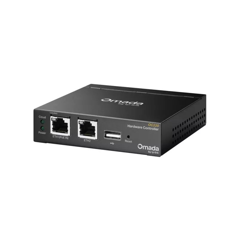 TP-Link Omada OC220 tinklo valdiklis 10/100/1000 Mbit/s juodas
