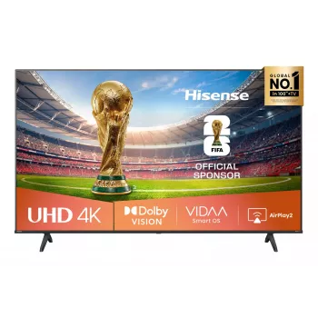 Hisense 55A6Q televizorius 139,7 cm (55 col.) 4K Ultra HD Smart TV Wi-Fi Juodas 300 cd/m²