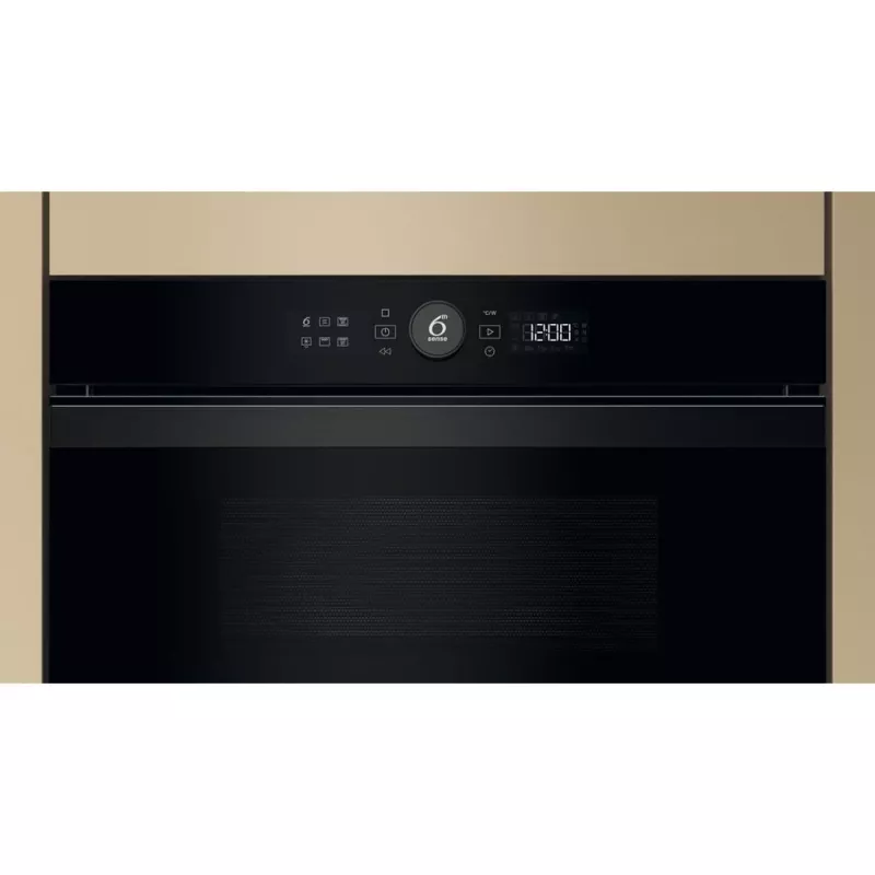 Whirlpool WMD44MB juoda grilio mikrobangų krosnelė įmontuojama 31 L 1000 W