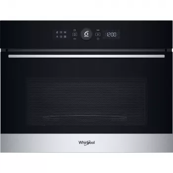 Whirlpool WMW57DHMX Juodas, Nerūdijantis plienas Kombinuota mikrobangų krosnelė Įmontuojama 40 L 900 W