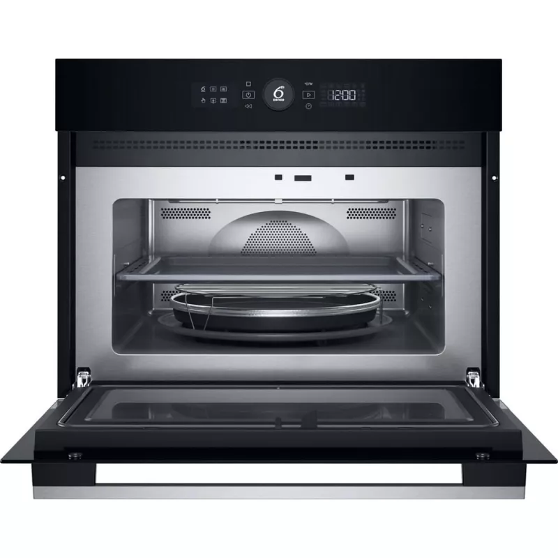 Whirlpool WMW57DHMX Juodas, Nerūdijantis plienas Kombinuota mikrobangų krosnelė Įmontuojama 40 L 900 W