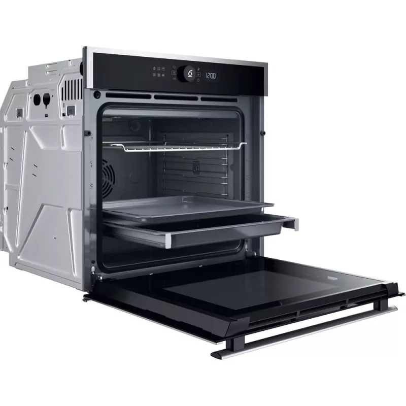 Whirlpool WOI4S8CM1SXA įmontuojama orkaitė 73 L, juoda, nerūdijantis plienas