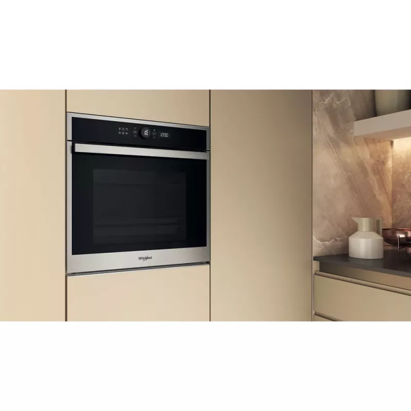 Whirlpool WOI4S8CM1SXA įmontuojama orkaitė 73 L, juoda, nerūdijantis plienas