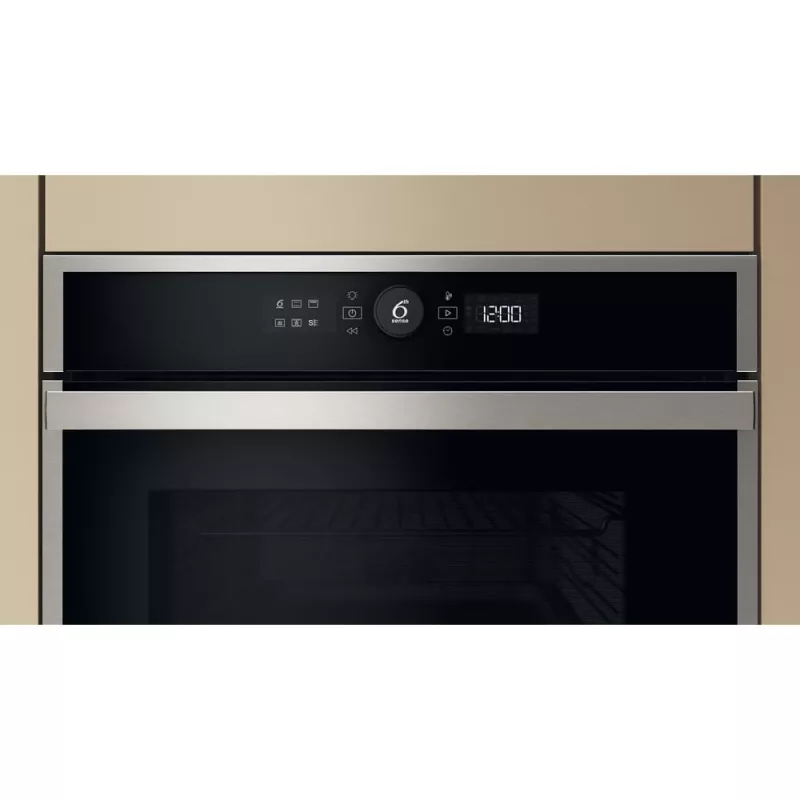 Whirlpool WOI4S8CM1SXA įmontuojama orkaitė 73 L, juoda, nerūdijantis plienas