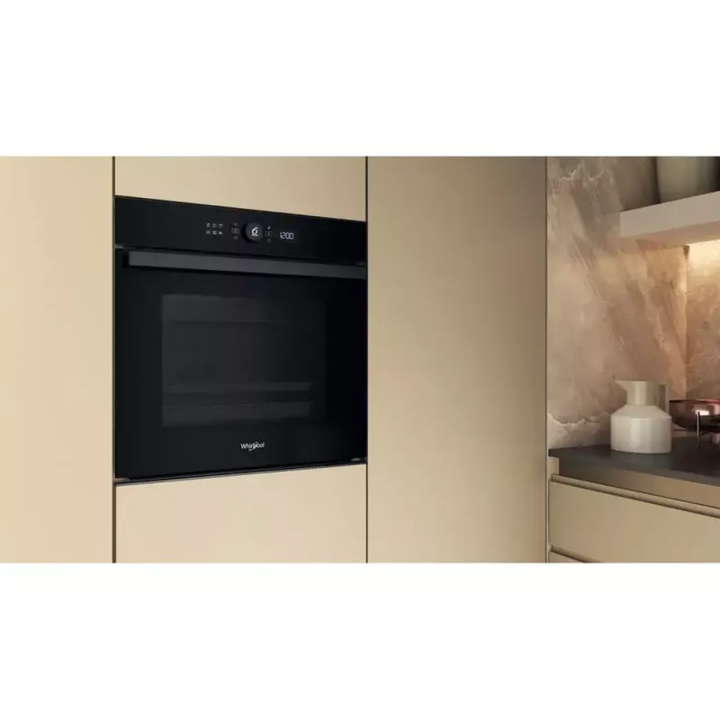 Įmontuojama orkaitė Whirlpool WOI4S8PM0SBA 73 L juoda elektrinė liečiamoji valdymo