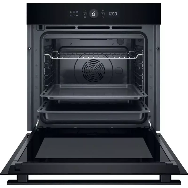 Įmontuojama orkaitė Whirlpool WOI4S8PM0SBA 73 L juoda elektrinė liečiamoji valdymo