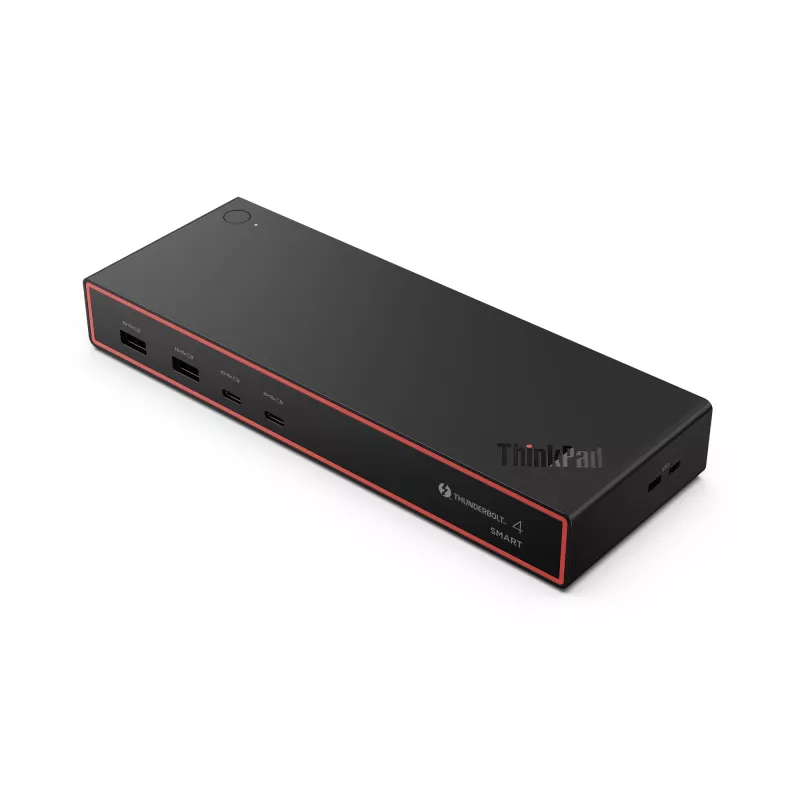 Lenovo ThinkPad Thunderbolt 4 Smart Dock Gen2 7500 – laidinis dokas, juodas, 100W, 2500 Mbit/s