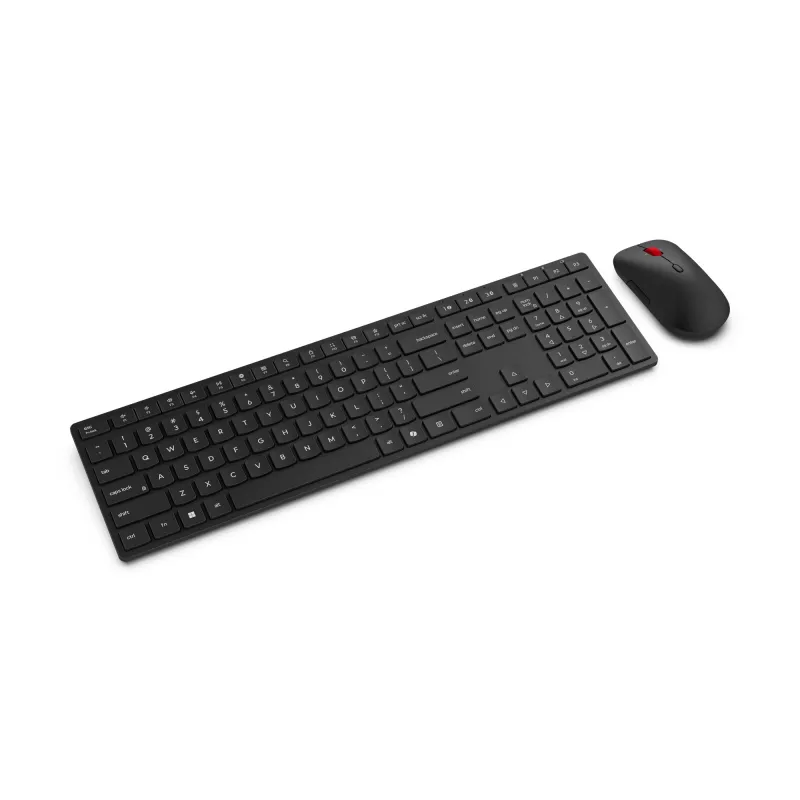 Lenovo 4X31S04848 klaviatūra su pele, biuro, RF belaidė + Bluetooth, US anglų, juoda
