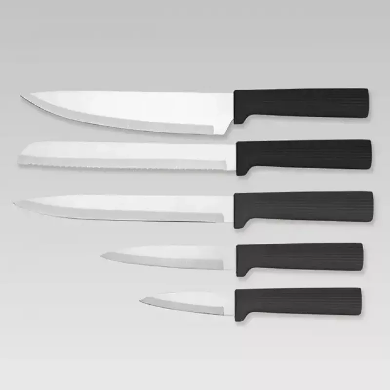 Virtuvinis peilių ir pjaustymo lentelių rinkinys Maestro MR-1412-BLACK