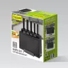 Virtuvinis peilių ir pjaustymo lentelių rinkinys Maestro MR-1412-BLACK