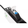 DIGITUS PDU - 1U aliuminio stovo lizdų juosta 7x saugos lizdai 16A 4000W 250VAC 50/60Hz 1x grandinės pertraukiklis
