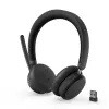 Lenovo ANC Headset 6550 belaidės ausinės su triukšmo slopinimu, skirtos biurui ir skambučių centrams, USB-C, Bluetooth, juodos