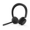 Lenovo 6550 belaidė ausinė su ausų lankeliu, skirta biurui / skambučių centrams, USB-C, Bluetooth, juoda