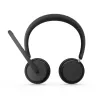 Lenovo 6550 belaidė ausinė su ausų lankeliu, skirta biurui / skambučių centrams, USB-C, Bluetooth, juoda