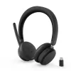 Lenovo 6550 belaidė ausinė su ausų lankeliu, skirta biurui / skambučių centrams, USB-C, Bluetooth, juoda
