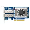 QNAP QXG-25G2SF-E810 tinklo plokštė, vidinė, šviesolaidė, 25000 Mbit/s