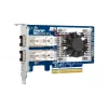 QNAP QXG-25G2SF-E810 tinklo plokštė, vidinė, šviesolaidė, 25000 Mbit/s