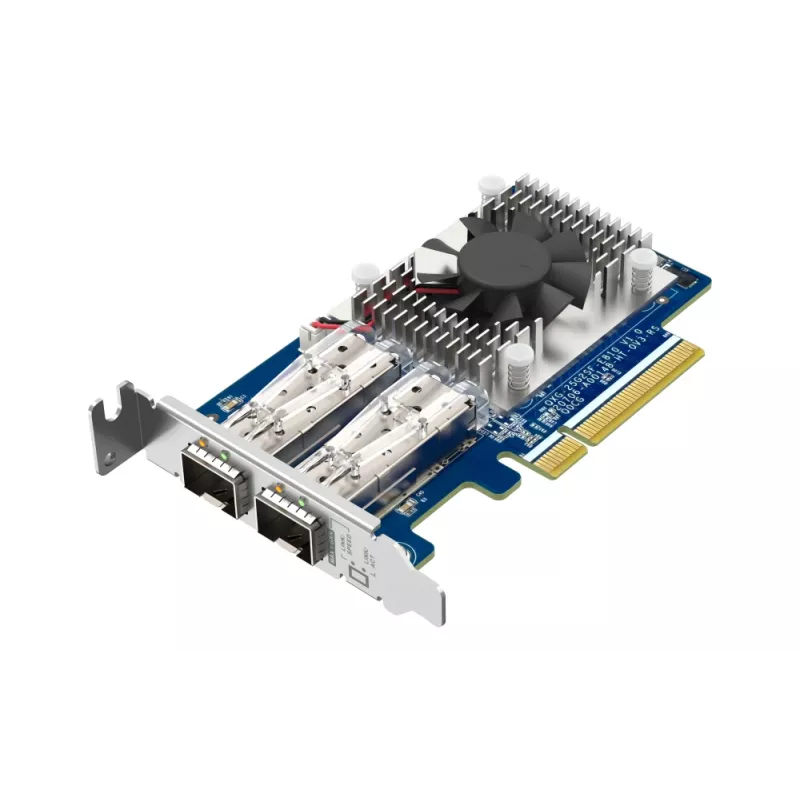 QNAP QXG-25G2SF-E810 tinklo plokštė, vidinė, šviesolaidė, 25000 Mbit/s