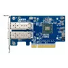 QNAP QXG-25G2SF-E810 tinklo plokštė, vidinė, šviesolaidė, 25000 Mbit/s