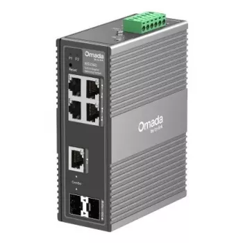 TP-Link Omada IES206G tinklo jungiklis Valdomas Gigabit Ethernet (10/100/1000) Juodas